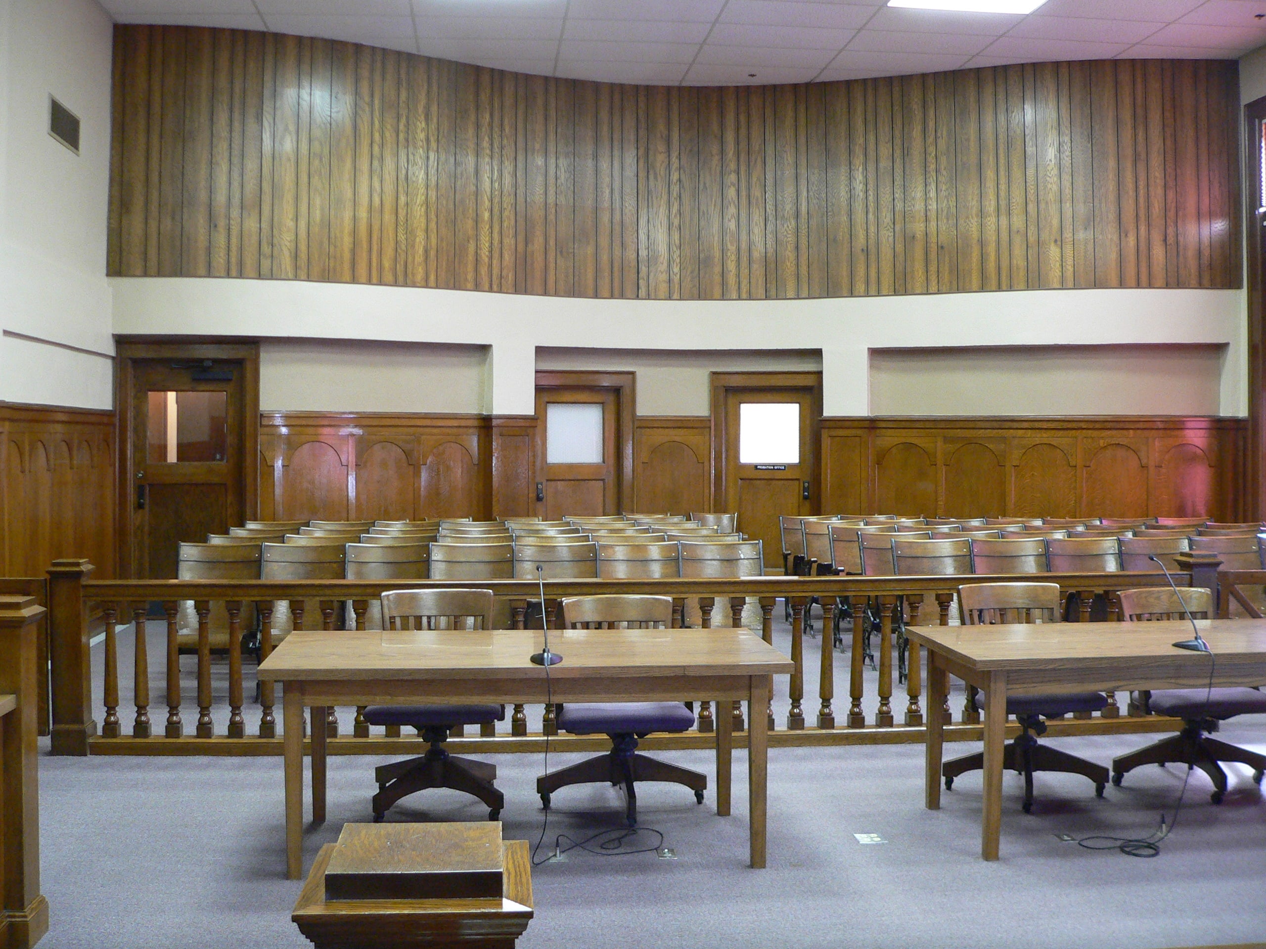 Phelps County Courthouse Nebraska Courtroom